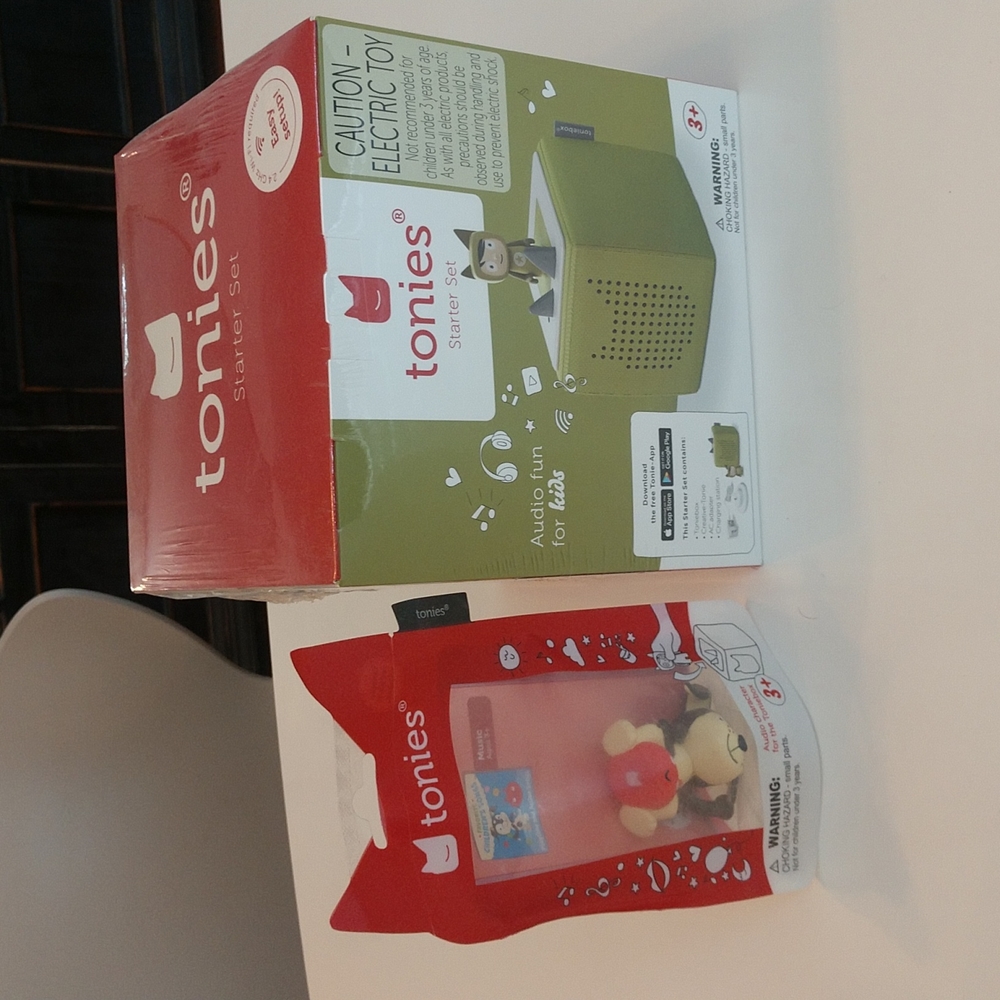 New Tonies music starter set and new Tonie